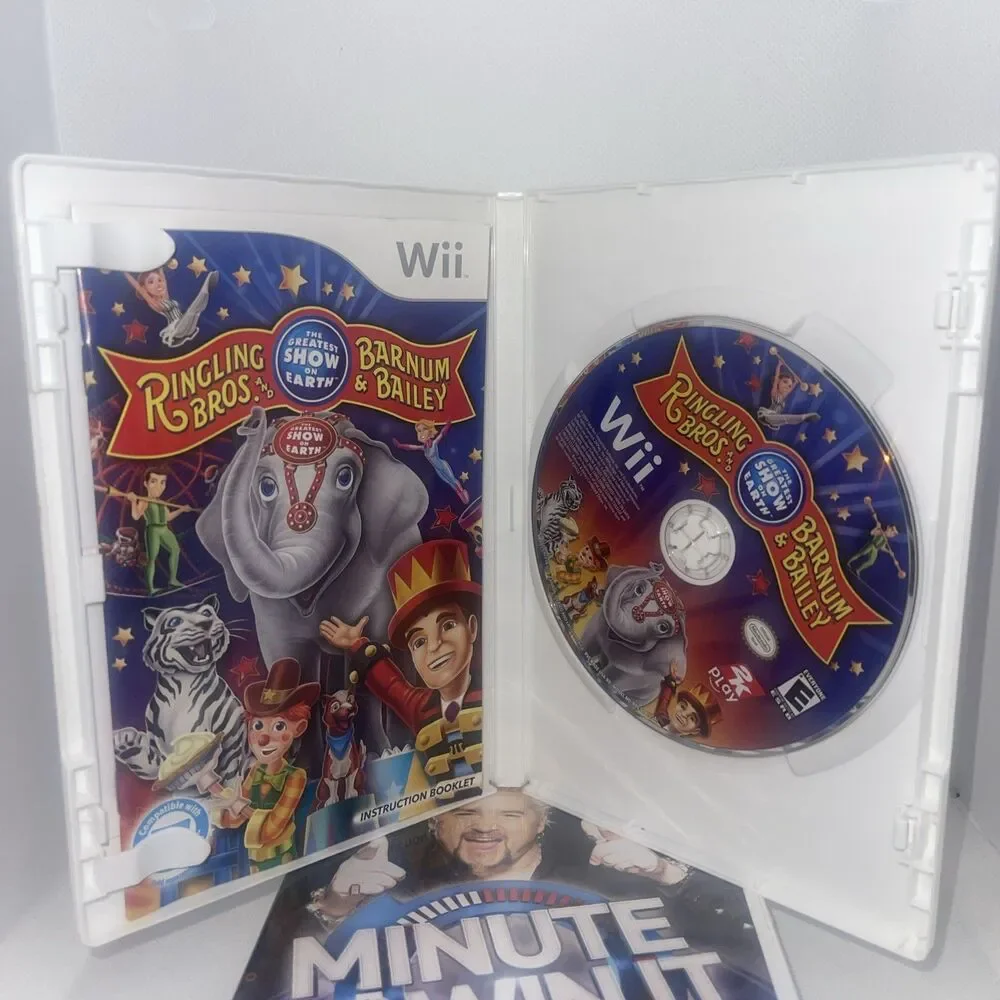 Nintendo Wii Game Lot of 6 - Family Game Night